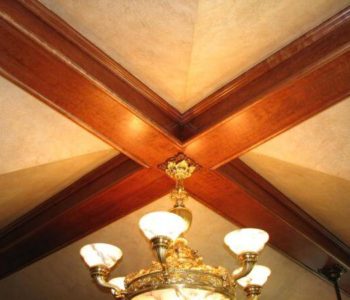 Finishing Chicago – Faux Finish – Beams and Woodwork – Stained, Sealed and Varnished